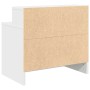 Mesilla de noche con cajón blanca 51x31x47 cm von , Nachttische - Ref: Foro24-858668, Preis: 44,21 €, Rabatt: %