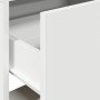 Mesilla de noche con cajón blanca 51x31x47 cm von , Nachttische - Ref: Foro24-858668, Preis: 44,21 €, Rabatt: %