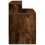 Mesillas de noche con cajón 2 uds roble ahumado 51x31x47 cm by , Nightstands - Ref: Foro24-858677, Price: 66,05 €, Discount: %