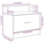Mesilla de noche con cajón madera vieja 51x31x47 cm by , Nightstands - Ref: Foro24-858682, Price: 40,57 €, Discount: %
