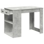 Escritorio con cajón estante madera contrachapada gris hormigón von , Küchen- und Esstische - Ref: Foro24-858689, Preis: 93,1...