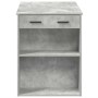 Escritorio con cajón estante madera contrachapada gris hormigón von , Küchen- und Esstische - Ref: Foro24-858689, Preis: 93,1...
