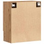 Armario de pared madera de ingeniería roble artesano 60x31x70cm by , Lockers and storage cabinets - Ref: Foro24-857297, Price...
