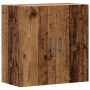 Armario pared madera ingeniería envejecida 60x31x60 cm by , Lockers and storage cabinets - Ref: Foro24-857304, Price: 59,40 €...