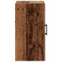 Armario pared madera ingeniería envejecida 60x31x60 cm by , Lockers and storage cabinets - Ref: Foro24-857304, Price: 59,40 €...