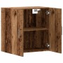 Armario pared madera ingeniería envejecida 60x31x60 cm by , Lockers and storage cabinets - Ref: Foro24-857304, Price: 59,40 €...