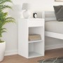 Mesilla de noche con cajón blanca 35x34x66,5 cm von , Nachttische - Ref: Foro24-858713, Preis: 43,68 €, Rabatt: %