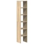 Estanterías 2uds apilables de madera de ingeniería roble sonoma by , Lockers and storage cabinets - Ref: Foro24-858808, Price...