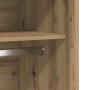 Armario de madera de ingeniería roble artesanal 100x50x200 cm by , Wardrobes - Ref: Foro24-3318625, Price: 176,94 €, Discount: %