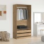 Armario de madera de ingeniería roble artesanal 100x50x200 cm von , Kleiderschränke - Ref: Foro24-3318627, Preis: 205,76 €, R...