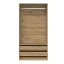 Armario de madera de ingeniería roble artesanal 100x50x200 cm von , Kleiderschränke - Ref: Foro24-3318627, Preis: 205,76 €, R...