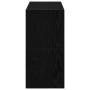 Zapateros 2 uds apilables roble negro 60x30x30,5 cm von , Schuhregale und Schuhorganisatoren - Ref: Foro24-858860, Preis: 46,...