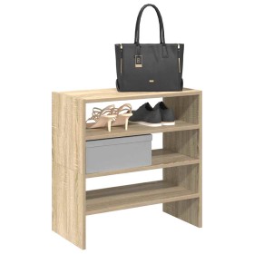 Zapateros 2 uds apilables roble sonoma 60x30x30,5 cm de , Zapateros y organizadores de calzado - Ref: Foro24-858862, Precio: ...
