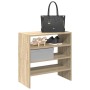 Zapateros 2 uds apilables roble sonoma 60x30x30,5 cm by , Shoe racks and shoe organizers - Ref: Foro24-858862, Price: 45,86 €...