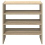 Zapateros 2 uds apilables roble sonoma 60x30x30,5 cm by , Shoe racks and shoe organizers - Ref: Foro24-858862, Price: 45,86 €...