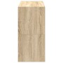 Zapateros 2 uds apilables roble sonoma 60x30x30,5 cm by , Shoe racks and shoe organizers - Ref: Foro24-858862, Price: 45,86 €...