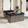 Set de muebles de jardín 6 pzas y cojines ratán sintético gris von , Gartensets - Ref: Foro24-3326889, Preis: 499,34 €, Rabat...