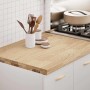 Encimera de cocina rectangular madera maciza roble by , Table tops - Ref: Foro24-4009003, Price: 98,45 €, Discount: %