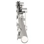 Kit de herrajes para puerta corredera 200 cm acero plateado von , Türartikel - Ref: Foro24-4009694, Preis: 101,12 €, Rabatt: %