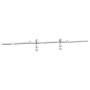 Kit de herrajes para puerta corredera 200 cm acero plateado von , Türartikel - Ref: Foro24-4009694, Preis: 101,12 €, Rabatt: %