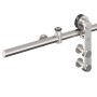 Kit de herrajes para puerta corredera 200 cm acero plateado von , Türartikel - Ref: Foro24-4009694, Preis: 101,12 €, Rabatt: %