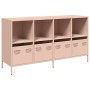 Aparador de acero laminado en frío rosa 135x39x73,5 cm von , Sideboards - Ref: Foro24-3307162, Preis: 193,04 €, Rabatt: %
