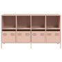 Aparador de acero laminado en frío rosa 135x39x73,5 cm von , Sideboards - Ref: Foro24-3307162, Preis: 193,04 €, Rabatt: %