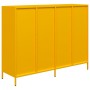 Aparador acero laminado en frío amarillo mostaza 135x39x103,5cm von , Sideboards - Ref: Foro24-3307176, Preis: 301,93 €, Raba...