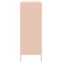 Aparador de acero laminado en frío rosa 135x39x103,5 cm by , Sideboards - Ref: Foro24-3307174, Price: 305,83 €, Discount: %