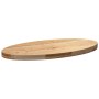 Tablero de mesa ovalado madera maciza de roble 80x40x4 cm by , Table tops - Ref: Foro24-4009041, Price: 67,66 €, Discount: %