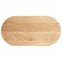 Tablero de mesa ovalado madera maciza de roble 100x50x2 cm by , Table tops - Ref: Foro24-4009062, Price: 60,45 €, Discount: %