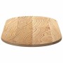 Tablero de mesa ovalado madera maciza de roble 100x50x2 cm by , Table tops - Ref: Foro24-4009062, Price: 60,45 €, Discount: %
