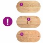Tablero de mesa ovalado madera maciza de roble 100x50x2 cm by , Table tops - Ref: Foro24-4009062, Price: 60,45 €, Discount: %