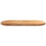 Tablero de mesa ovalado madera maciza de roble 140x60x4 cm von , Tischplatten - Ref: Foro24-4009076, Preis: 178,37 €, Rabatt: %