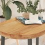 Tablero de mesa ovalado madera maciza de roble 100x50x4 cm by , Table tops - Ref: Foro24-4009074, Price: 112,49 €, Discount: %