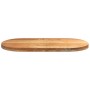 Tablero de mesa ovalado madera maciza de roble 100x50x4 cm by , Table tops - Ref: Foro24-4009074, Price: 112,49 €, Discount: %