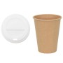Vasos de café de papel con tapa 1000 uds 12oz 300ml de , Vasos desechables - Ref: Foro24-3325221, Precio: 145,76 €, Descuento: %