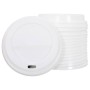 Vasos de café de papel con tapa 1000 uds 12oz 300ml de , Vasos desechables - Ref: Foro24-3325221, Precio: 145,76 €, Descuento: %