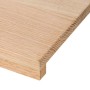 Alféizares de ventana 2 uds madera maciza roble sin tratar by , Marcos de ventanas - Ref: Foro24-4009119, Price: 83,76 €, Dis...