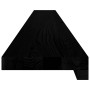 Alféizares de ventana 2 uds madera maciza roble marrón oscuro