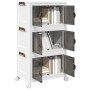 Caja de almacenaje apilable con ruedas 3 niveles 28 L by , Cargo forklifts - Ref: Foro24-4012369, Price: 62,25 €, Discount: %