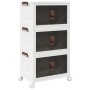 Caja de almacenaje apilable con ruedas 3 niveles 28 L by , Cargo forklifts - Ref: Foro24-4012369, Price: 62,25 €, Discount: %