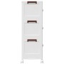 Caja de almacenaje apilable con ruedas 3 niveles 28 L by , Cargo forklifts - Ref: Foro24-4012369, Price: 62,25 €, Discount: %