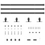 Kit de puerta corredera de armario acero carbono 244 cm von , DIY-Zubehör - Ref: Foro24-4009680, Preis: 35,53 €, Rabatt: %
