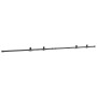 Kit de puerta corredera de armario acero carbono 244 cm von , DIY-Zubehör - Ref: Foro24-4009680, Preis: 35,53 €, Rabatt: %