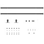 Kit de puerta corredera de armario acero carbono 213 cm de , Accesorios de bricolaje - Ref: Foro24-4009677, Precio: 22,08 €, ...