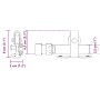 Kit de puerta corredera de armario acero carbono 213 cm de , Accesorios de bricolaje - Ref: Foro24-4009677, Precio: 22,08 €, ...