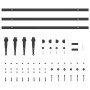 Kit de puerta corredera de armario acero carbono 244 cm von , DIY-Zubehör - Ref: Foro24-4009689, Preis: 34,73 €, Rabatt: %