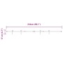 Kit de puerta corredera de armario acero carbono 244 cm von , DIY-Zubehör - Ref: Foro24-4009689, Preis: 34,73 €, Rabatt: %