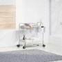 Carro de almacenamiento 2 niveles transparente 37x28x43,5 cm von , Lastenstapler - Ref: Foro24-4012376, Preis: 29,65 €, Rabat...